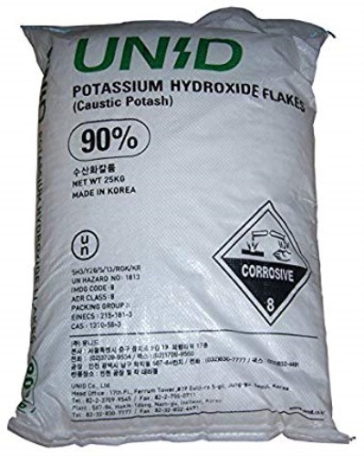 Potassium Hydroxide - KOH 90pt - Phân Bón Và Hóa Chất BTC - Công Ty TNHH XNK Phân Bón Và Hóa Chất BTC